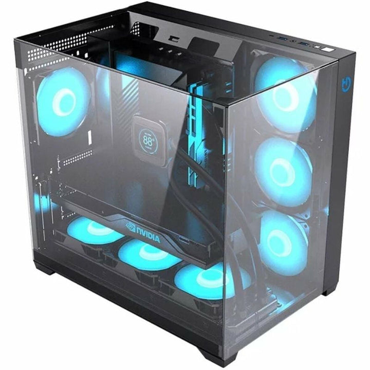 ATX Semi-tower Box Hiditec CHA010056 Black-4