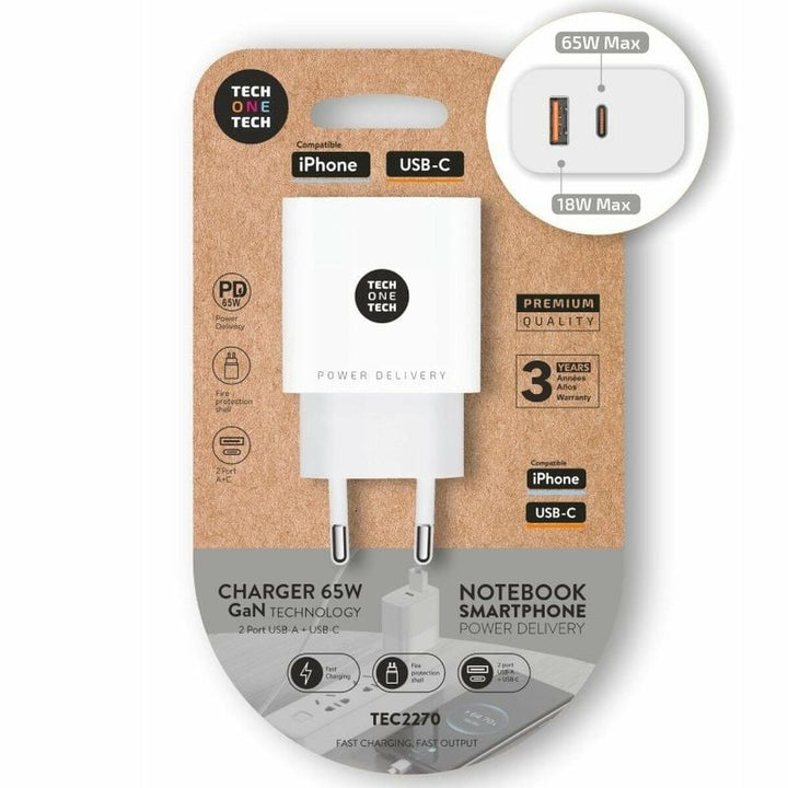 Wall Charger Tech One Tech TEC2270 65 W-0