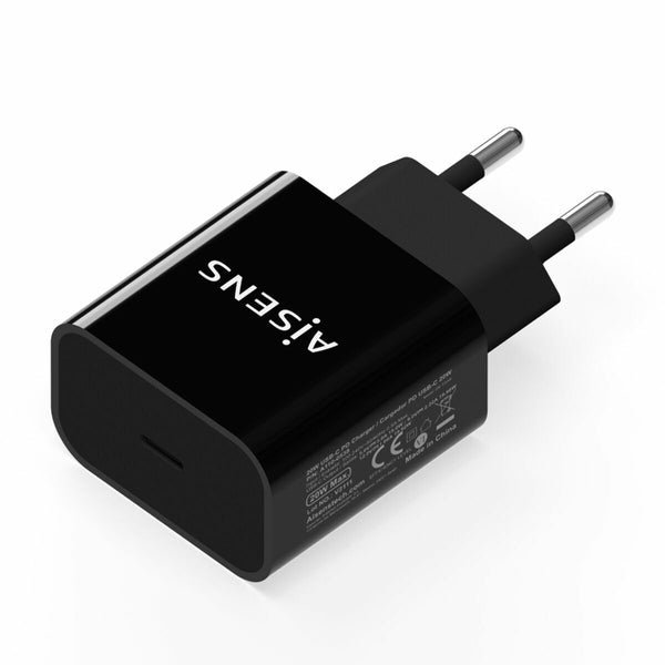 Wall Charger Aisens A110-0538 Black 20 W (1 Unit)-0