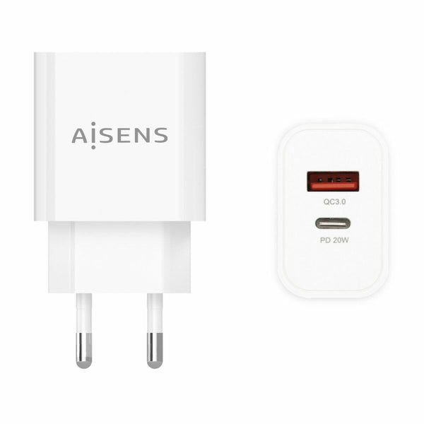 Wall Charger Aisens A110-0681 20 W White (1 Unit)-0