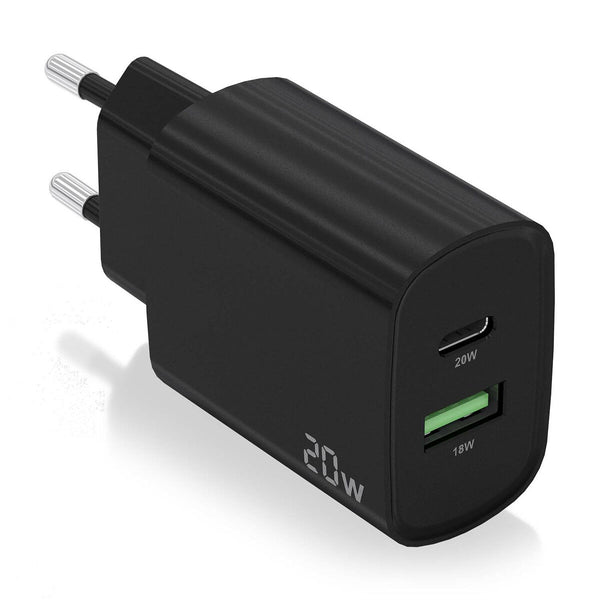 Wall Charger Aisens A110-0755 Black 20 W (1 Unit)-0