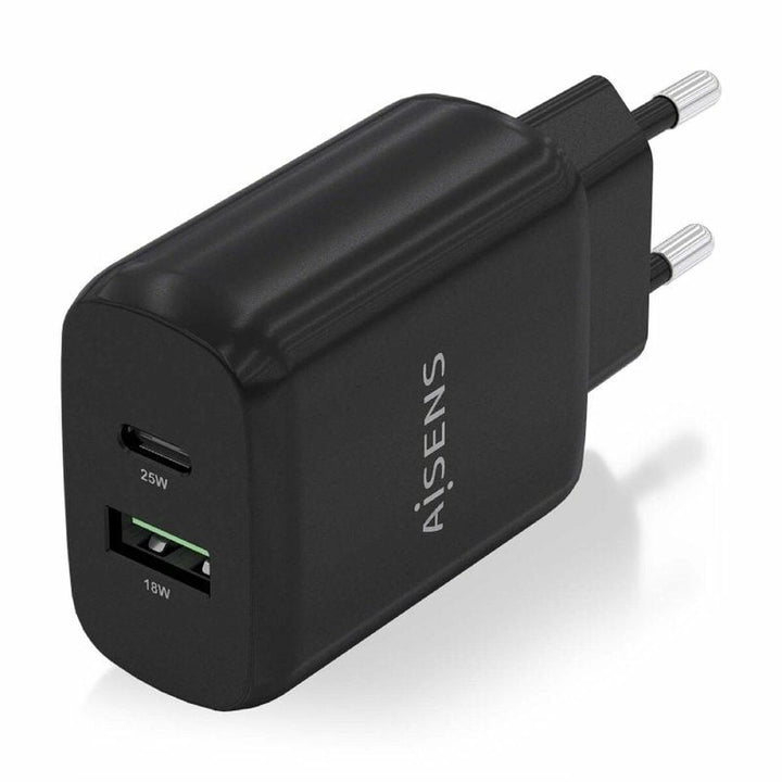 Wall Charger Aisens A110-0759 Black 25 W (1 Unit)-0