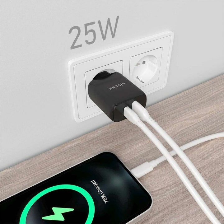 Wall Charger Aisens A110-0759 Black 25 W (1 Unit)-1