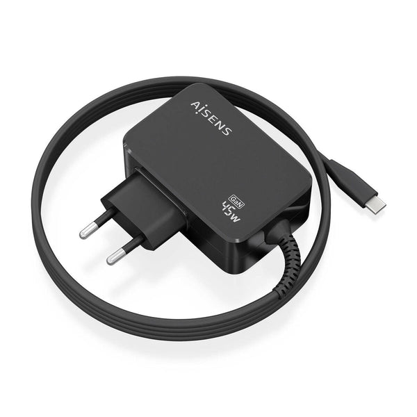 Wall Charger Aisens ASCH-1PD45WL032-BK Black 45 W (1 Unit)-0