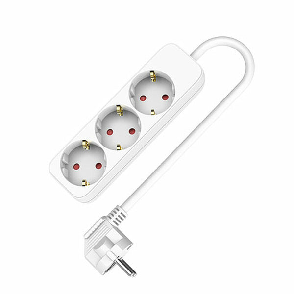 3-socket plugboard without power switch TM Electron (1,5 m)-0