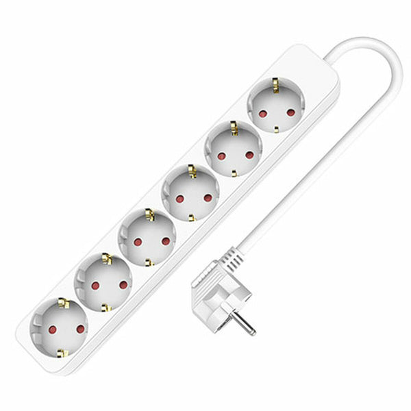 6-socket plugboard without power switch TM Electron (1,5 m)-0
