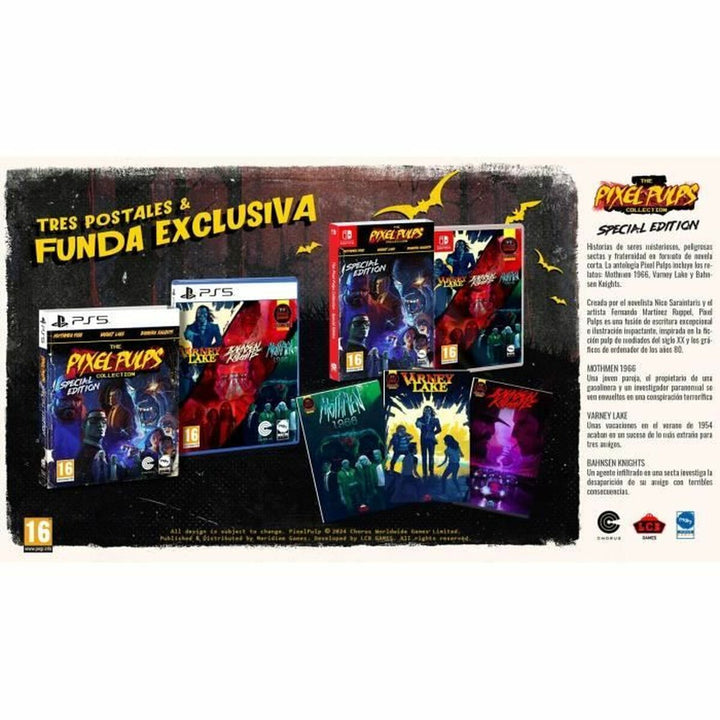 PlayStation 5 Video Game Microids The Pixel Pulps Collection Special Edition-4