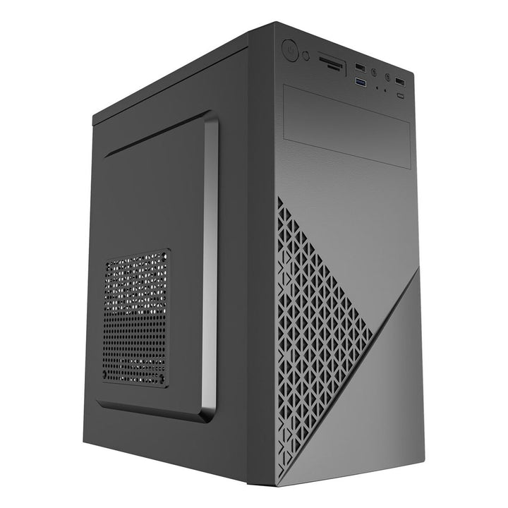 ATX Semi-tower Box GEMBIRD CCC-FC-K170-600W Black-0