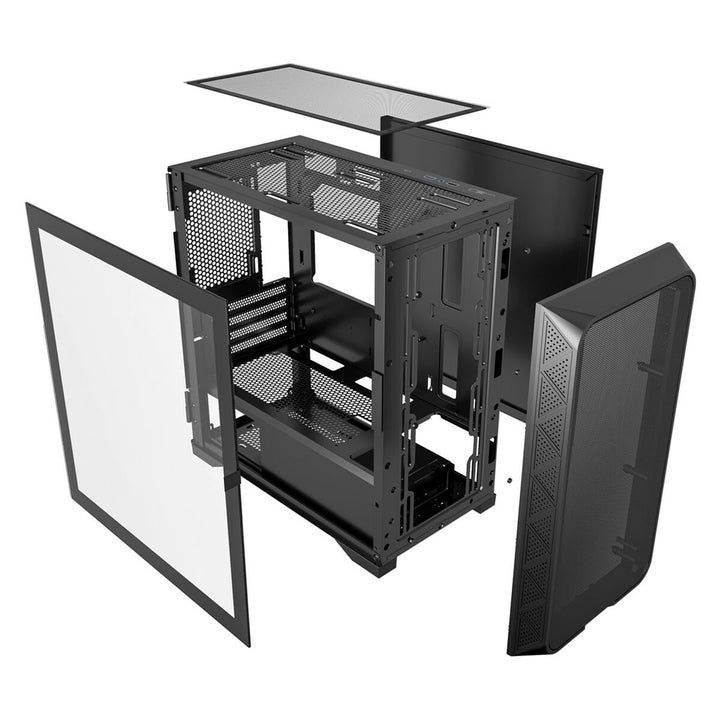 ATX Semi-tower Box GEMBIRD CCC-FC-MK200 Black-1