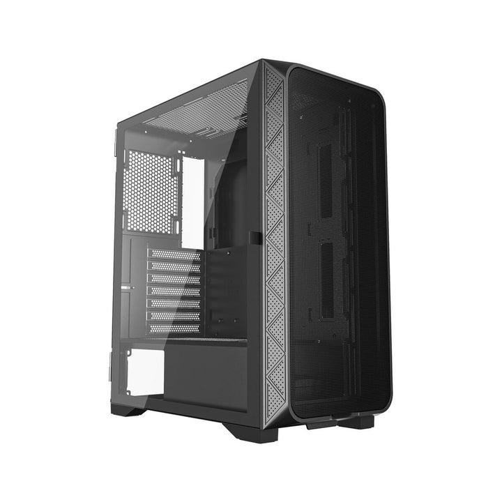ATX Semi-tower Box GEMBIRD CCC-FC-M200 Black-0