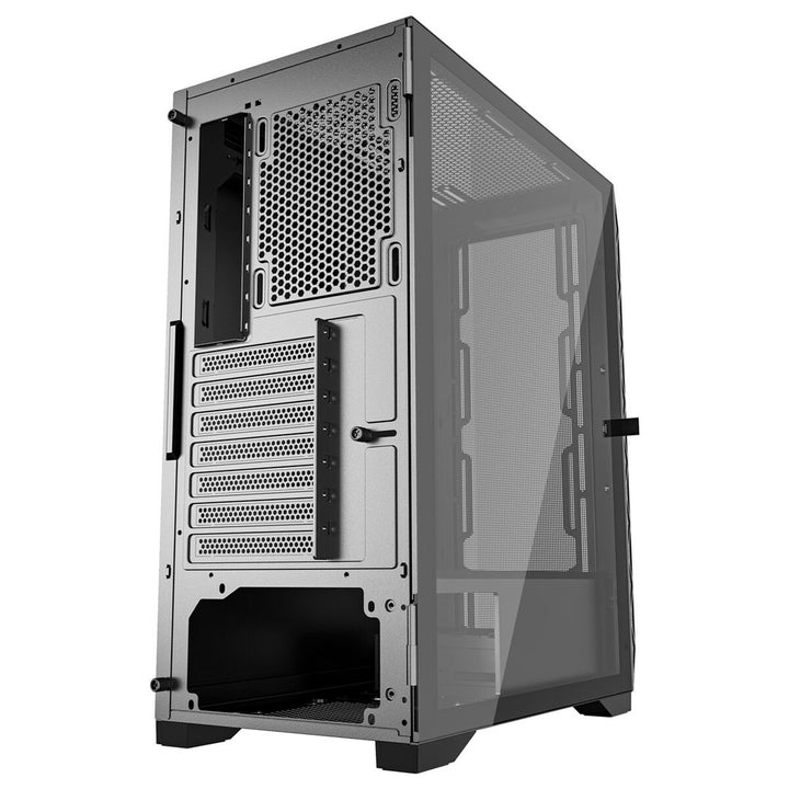 ATX Semi-tower Box GEMBIRD CCC-FC-M200 Black-4