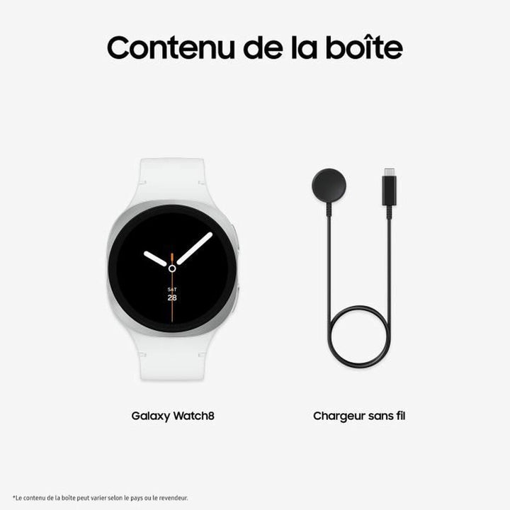 Smartwatch Samsung Watch8 White Silver 1,3" 40 mm-5