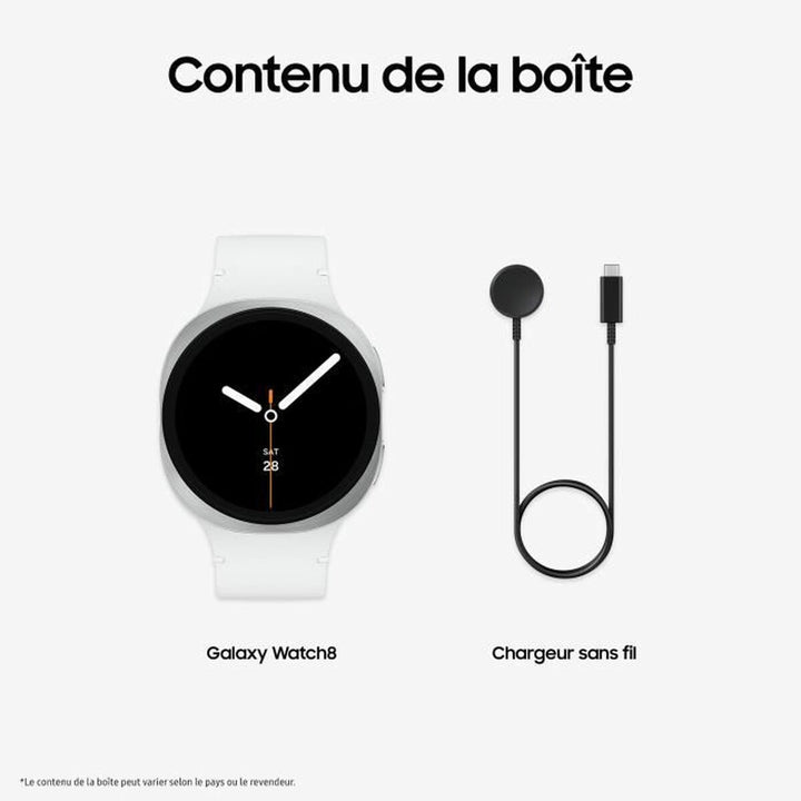 Smartwatch Samsung Watch8 White Silver 1,5" Ø 44 mm-5