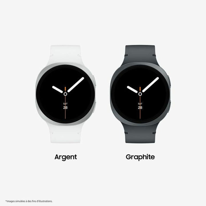 Smartwatch Samsung Watch8 White Silver 1,5" Ø 44 mm-4