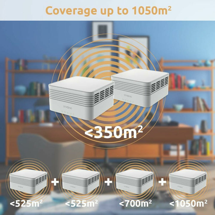 Access point STRONG MESHKITAX3000 White-4