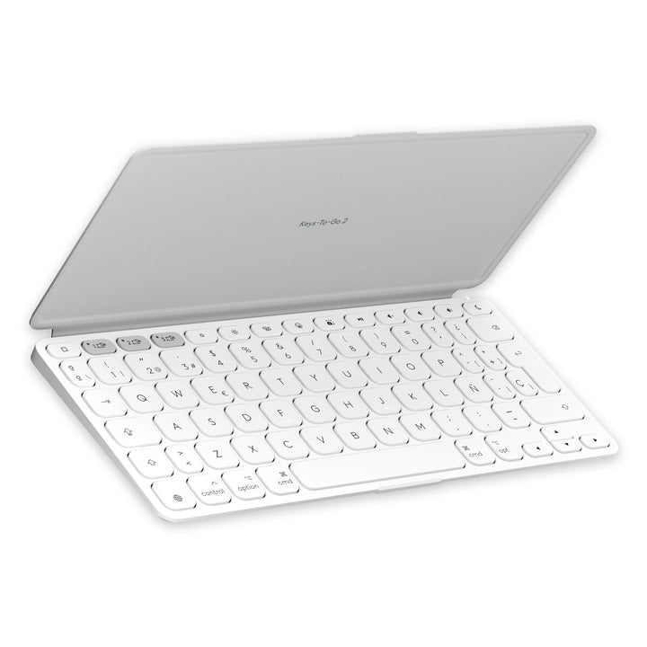 Bluetooth Keyboard Logitech 920-013011 Spanish Qwerty Grey White/Grey-14