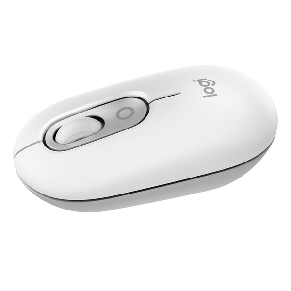 Mouse Logitech POP White-0