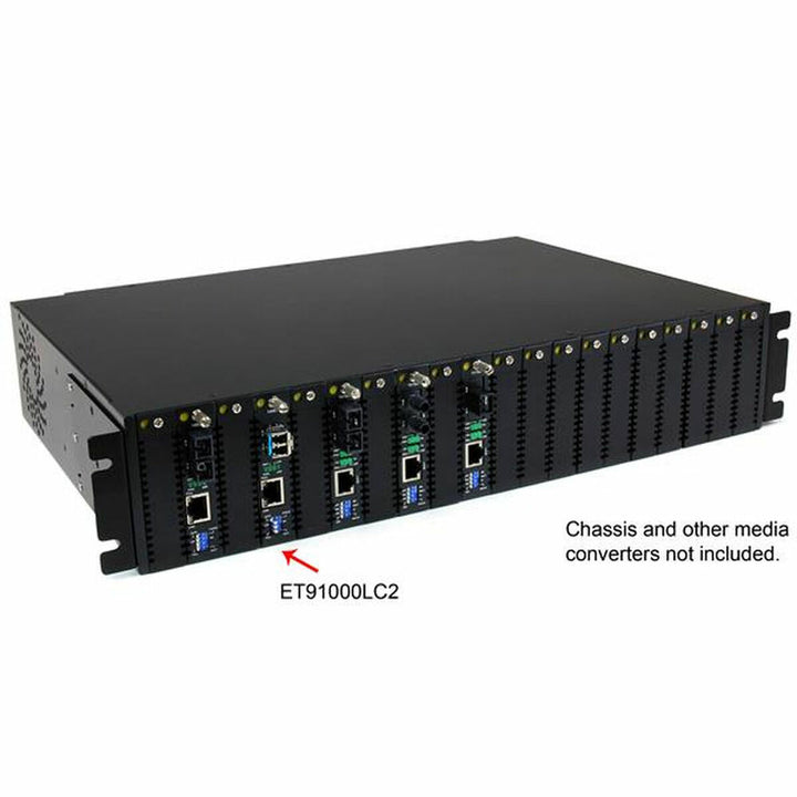 RJ45 to Fiber Optics Converter Startech ET91000LC2-2