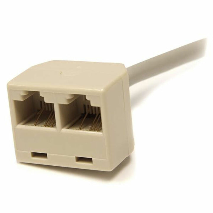 UTP Category 6 Rigid Network Cable Startech RJ45SPLITTER 0,33 m-1