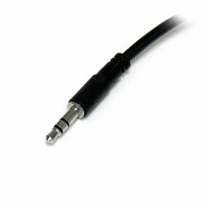 Audio Jack Adapter Startech MUY1MFFS             Black 0,2 m-2