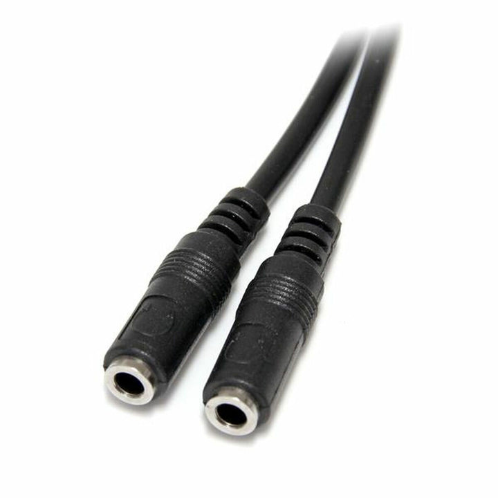 Audio Jack Adapter Startech MUY1MFFS             Black 0,2 m-1