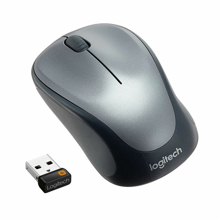 Optical Wireless Mouse Logitech 910-002201 / 910-003384 Black Grey-1