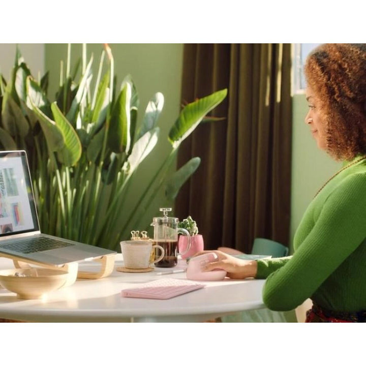 Mouse Logitech Lift Pink Rose-1