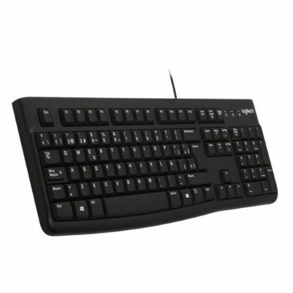 Keyboard Logitech 920-002518 Black Spanish Qwerty QWERTY-0