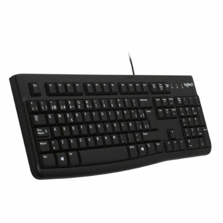Keyboard Logitech 920-002518 Black Spanish Qwerty QWERTY-0
